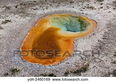 Hot Springs, Yellowstone, National Park, Idaho, Montana and Wyoming, USA. View Large Photo Image Stock Photo - Hot Springs, Yellowstone, National Park, Idaho, Montana and Wyoming, USA.. Fotosearch