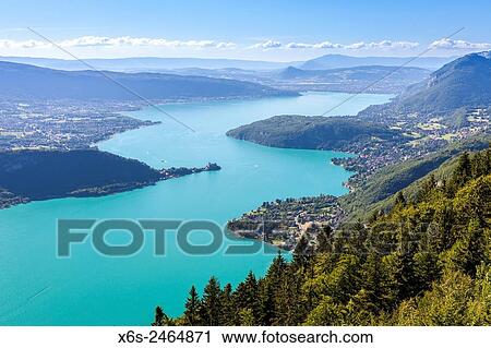 Lac dAnnecy, Haute-Savoie, Rhne-Alpes, France. View Large Photo Image Stock Image - Lac dAnnecy, Haute-Savoie, Rhne-Alpes, France.. Fotosearch