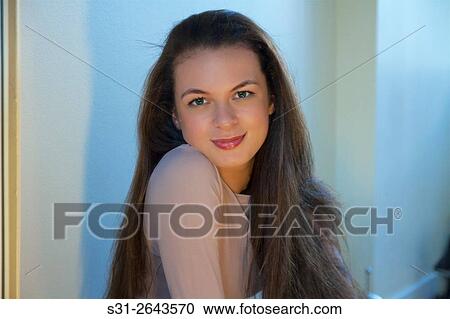 portrait of a beautiful young Russian girl. View Large Photo Image Stock Image - portrait of a beautiful young Russian girl.. Fotosearch