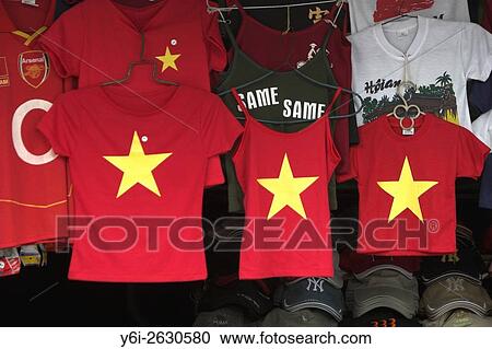 Red Vietnamese gold star souvenir tops Hoi An historic town market Vietnam. View Large Photo Image Stock Image - Red Vietnamese gold star souvenir tops Hoi An historic town market Vietnam.. Fotosearch