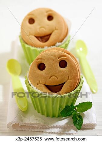 Smiling cookies. View Large Photo Image Stock Photography - Smiling cookies.. Fotosearch