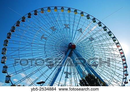 The Texas Star, on the grounds of the texas State Fairgrounds, Dallas. View Large Photo Image Picture - The Texas Star, on the grounds of the texas State Fairgrounds, Dallas.. Fotosearch