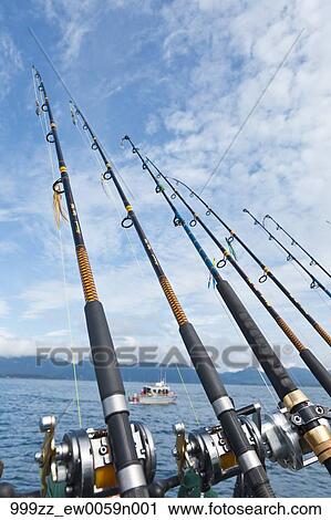 salmon fishing rod