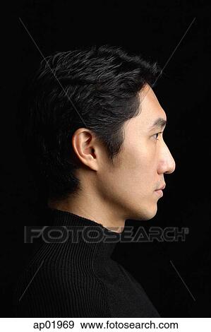 Man looking away, profile View Large Photo Image Stock Photo - Man looking away, profile. Fotosearch