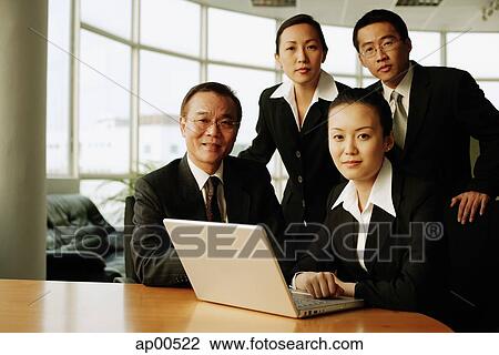Group of executives, portrait View Large Photo Image Stock Image - Group of executives, portrait. Fotosearch