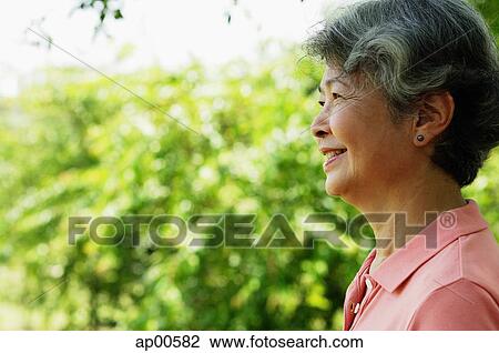 Woman looking away View Large Photo Image Stock Image - Woman looking away. Fotosearch