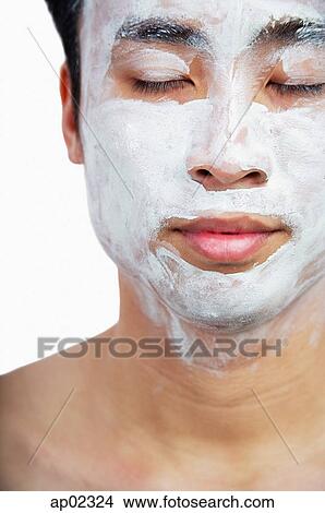 Man with face mask on View Large Photo Image Picture - Man with face mask on . Fotosearch