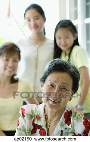 Three generation family of females, selective focus View Large Photo Image Stock Image - Three generation family of females, selective focus . Fotosearch