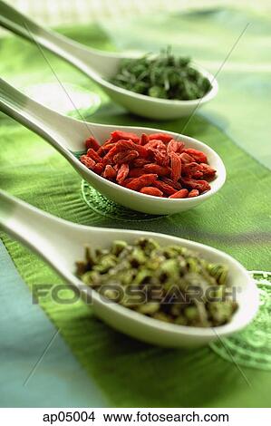 Asian still life with spoons and spices View Large Photo Image Picture - Asian still life with spoons and spices. Fotosearch