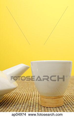 Chinese teacup and teapot View Large Photo Image Picture - Chinese teacup and teapot. Fotosearch