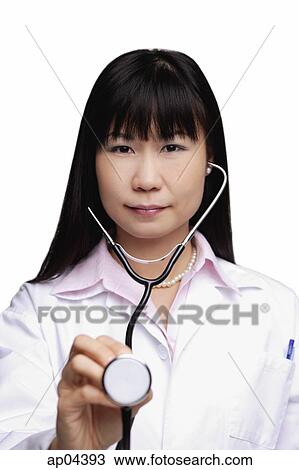 Doctor with stethoscope View Large Photo Image Stock Image - Doctor with stethoscope. Fotosearch