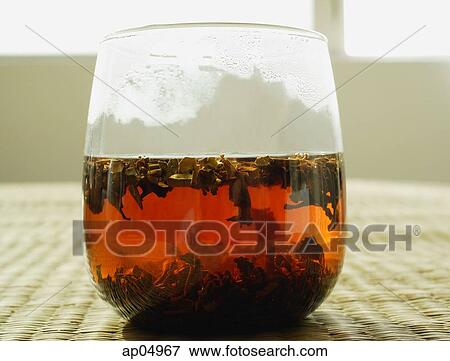 Glass of Chinese Tea View Large Photo Image Stock Photo - Glass of Chinese Tea. Fotosearch