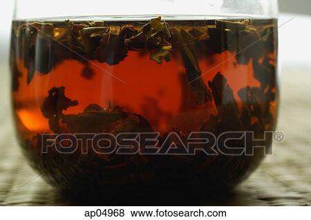 Stock Photo - Glass of Chinese Tea. Fotosearch
