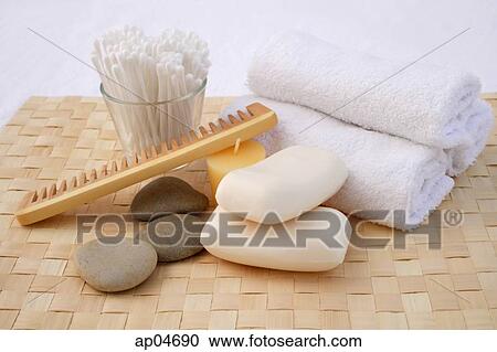 Still life of bath toiletries View Large Photo Image Stock Image - Still life of bath toiletries. Fotosearch
