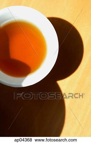 Still life of Chinese teacup, high angle view View Large Photo Image Stock Photo - Still life of Chinese teacup, high angle view. Fotosearch