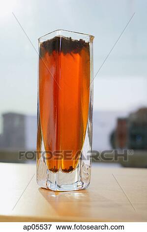 Glass with Tea, still life View Large Photo Image Stock Photo - Glass with Tea, still life. Fotosearch