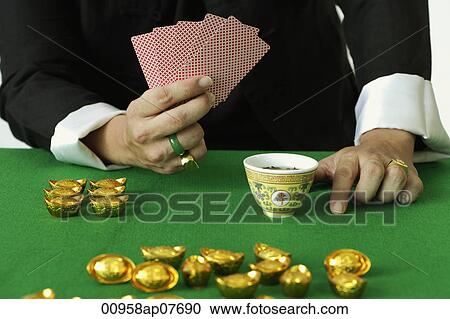 A man playing cards View Large Photo Image Stock Image - A man playing cards. Fotosearch