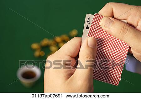 A man playing cards View Large Photo Image Stock Image - A man playing cards. Fotosearch