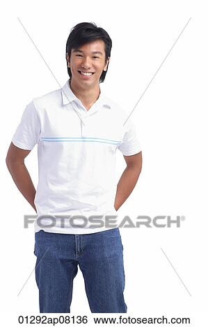 A man smiles at the camera View Large Photo Image Stock Photograph - A man smiles at the camera. Fotosearch
