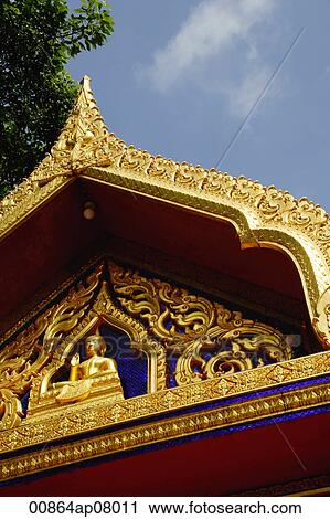 Close up of Kancanarama Buddhist Temple, Singapore View Large Photo Image Stock Image - Close up of Kancanarama Buddhist Temple, Singapore. Fotosearch