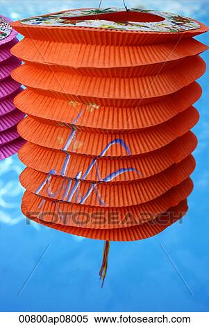 Red Chinese paper lantern View Large Photo Image Stock Photography - Red Chinese paper lantern. Fotosearch