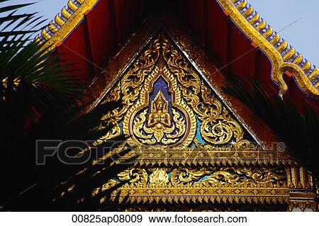 Roof of Kancanarama Buddhist Temple, Singapore View Large Photo Image Stock Photo - Roof of Kancanarama Buddhist Temple, Singapore. Fotosearch