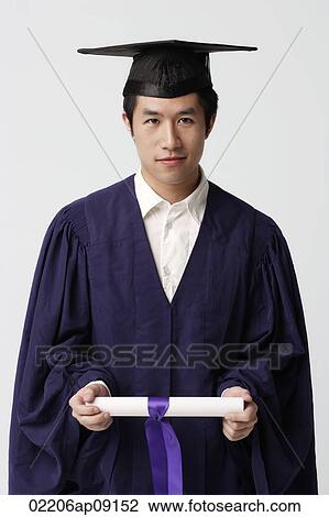 Man with diploma View Large Photo Image Stock Image - Man with diploma. Fotosearch