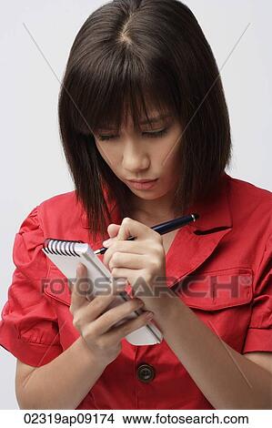 Waitress taking order View Large Photo Image Picture - Waitress taking order. Fotosearch