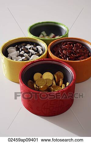 Still life of Chinese new year goodies View Large Photo Image Stock Image - Still life of Chinese new year goodies. Fotosearch