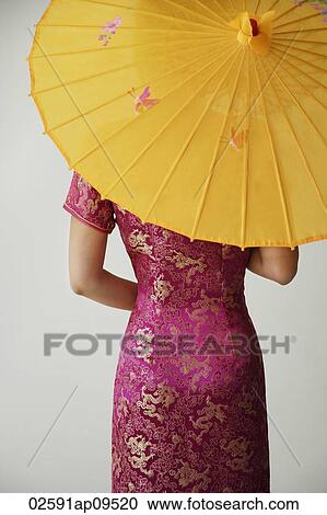 yellow umbrella dress