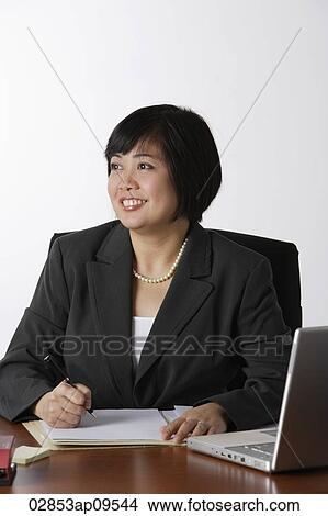business woman smiling View Large Photo Image Picture - business woman smiling. Fotosearch