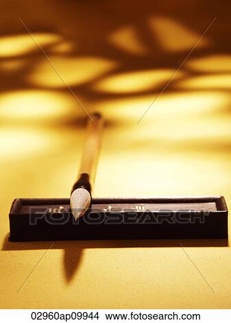 Chinese calligraphy brush View Large Photo Image Picture - Chinese calligraphy brush. Fotosearch