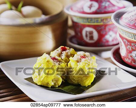 Stock Photo - "Chinese food, dim sum". Fotosearch