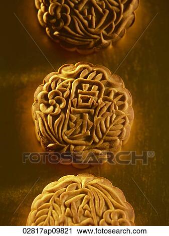 Stock Image - Chinese moon cakes. Fotosearch
