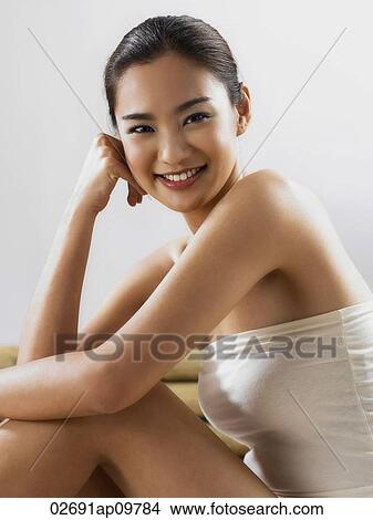 woman smiling at camera View Large Photo Image Picture - woman smiling at camera. Fotosearch