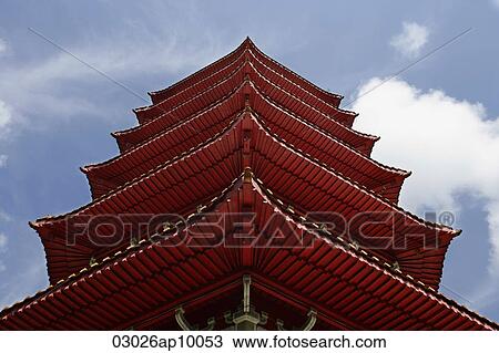 Close up of pagoda roof. View Large Photo Image Stock Image - Close up of pagoda roof.. Fotosearch