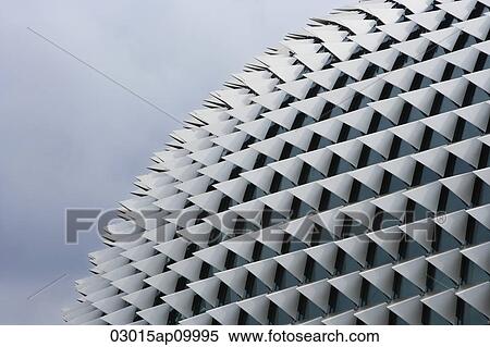Closeup of Esplanade, Singapore. View Large Photo Image Stock Photography - Closeup of Esplanade, Singapore.. Fotosearch