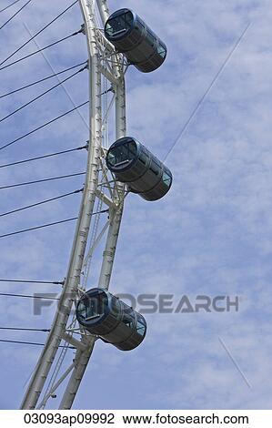 Closeup of Singapore Flyer. View Large Photo Image Stock Image - Closeup of Singapore Flyer.. Fotosearch