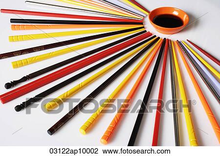 colorful chopsticks