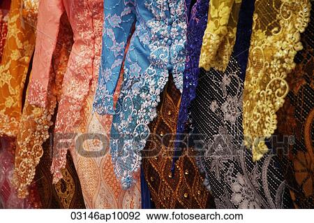 Close up of a baju kebaya, traditional Malay dress for woman. View Large Photo Image Stock Image - Close up of a baju kebaya, traditional Malay dress for woman.. Fotosearch