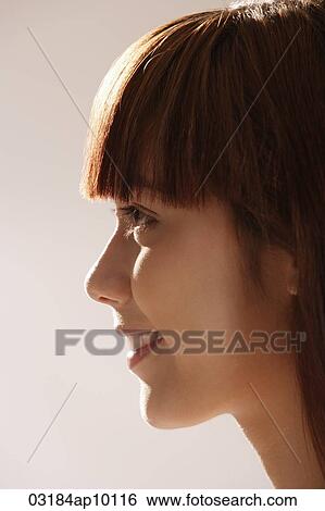Profile of Asian girl View Large Photo Image Stock Photograph - Profile of Asian girl. Fotosearch