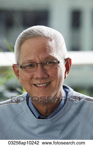 head shot of older man with grey hair View Large Photo Image Stock Image - head shot of older man with grey hair. Fotosearch