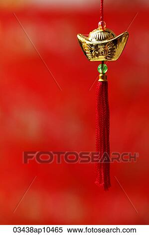 Chinese gold ingot View Large Photo Image Stock Photography - Chinese gold ingot. Fotosearch