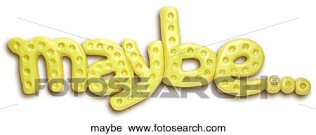 Maybe View Large Clip Art Graphic Clipart - Maybe. Fotosearch