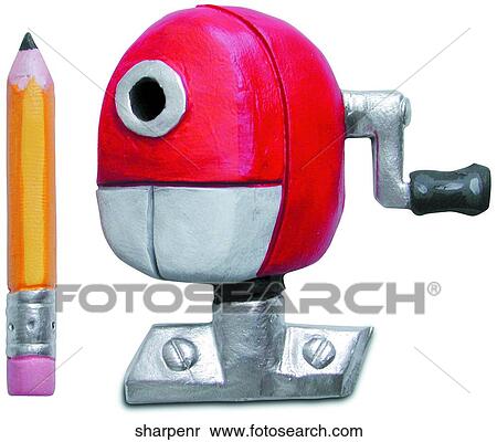 Clipart - Pencil Sharpener. Fotosearch