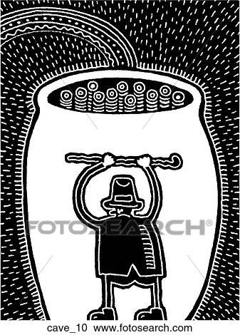 Clipart - Erin Go Bragh - B&W. Fotosearch
