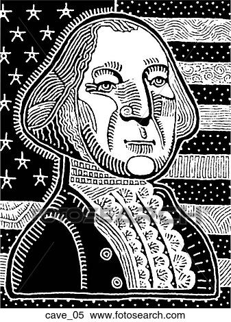 George Washington - B&W View Large Illustration Stock Illustration - George Washington - B&W. Fotosearch