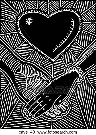 Clipart - Kwanzaa - B&W. Fotosearch