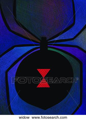 Black Widow View Large Illustration Stock Illustration - Black Widow. Fotosearch