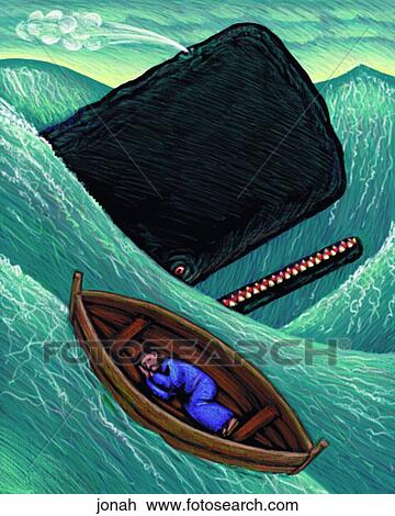 Jonah View Large Illustration Drawing - Jonah. Fotosearch